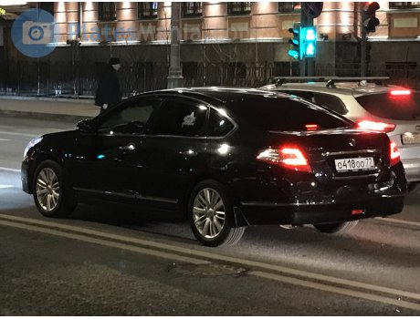 о418оо77, Nissan Teana