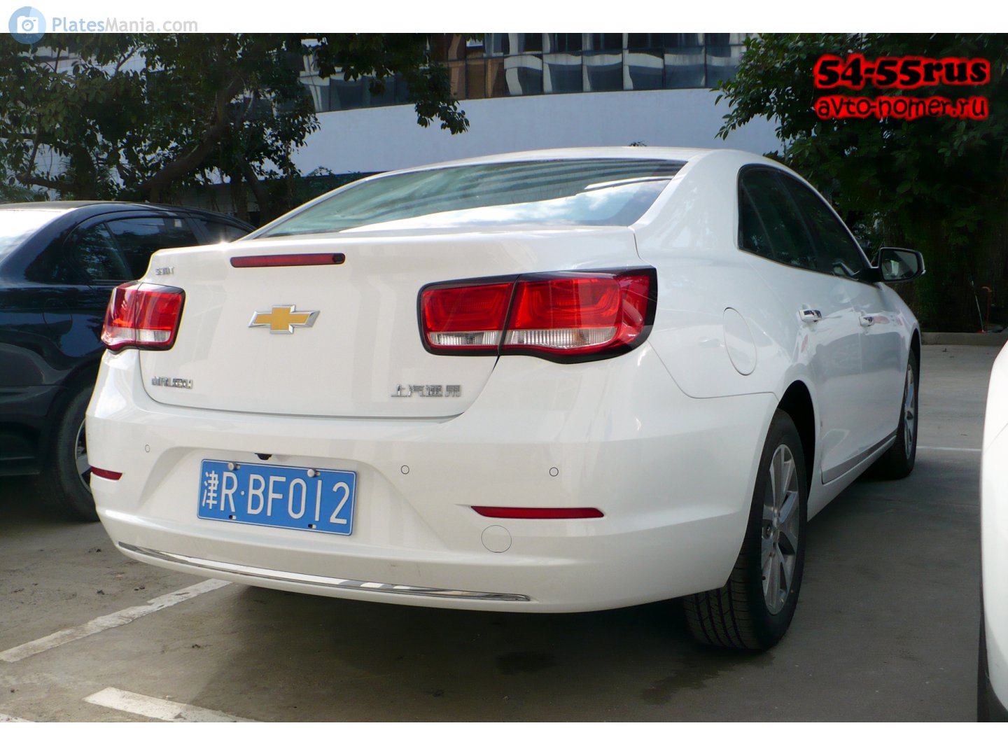 津R·BF012, Chevrolet Malibu 5th gen (GMX351; CN-market), facelift, 2015–2019