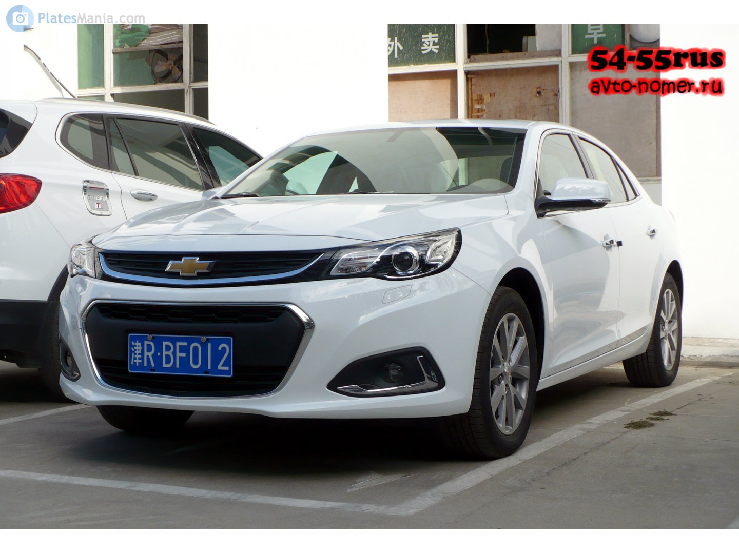 津R·BF012, Chevrolet Malibu 5th gen (GMX351; CN-market), facelift, 2015–2019
