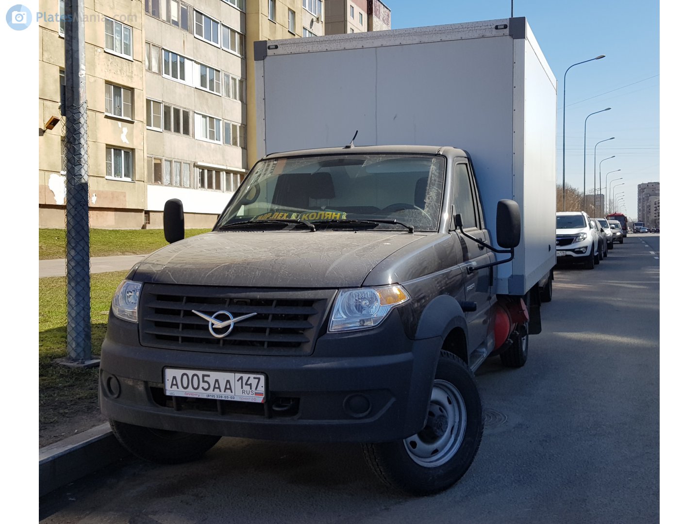 а 005 аа 147, UAZ 2360/2363/1288 Profi 23602 Single Cab, 2017–