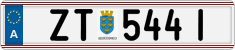 License plate of Austria, Regular plates