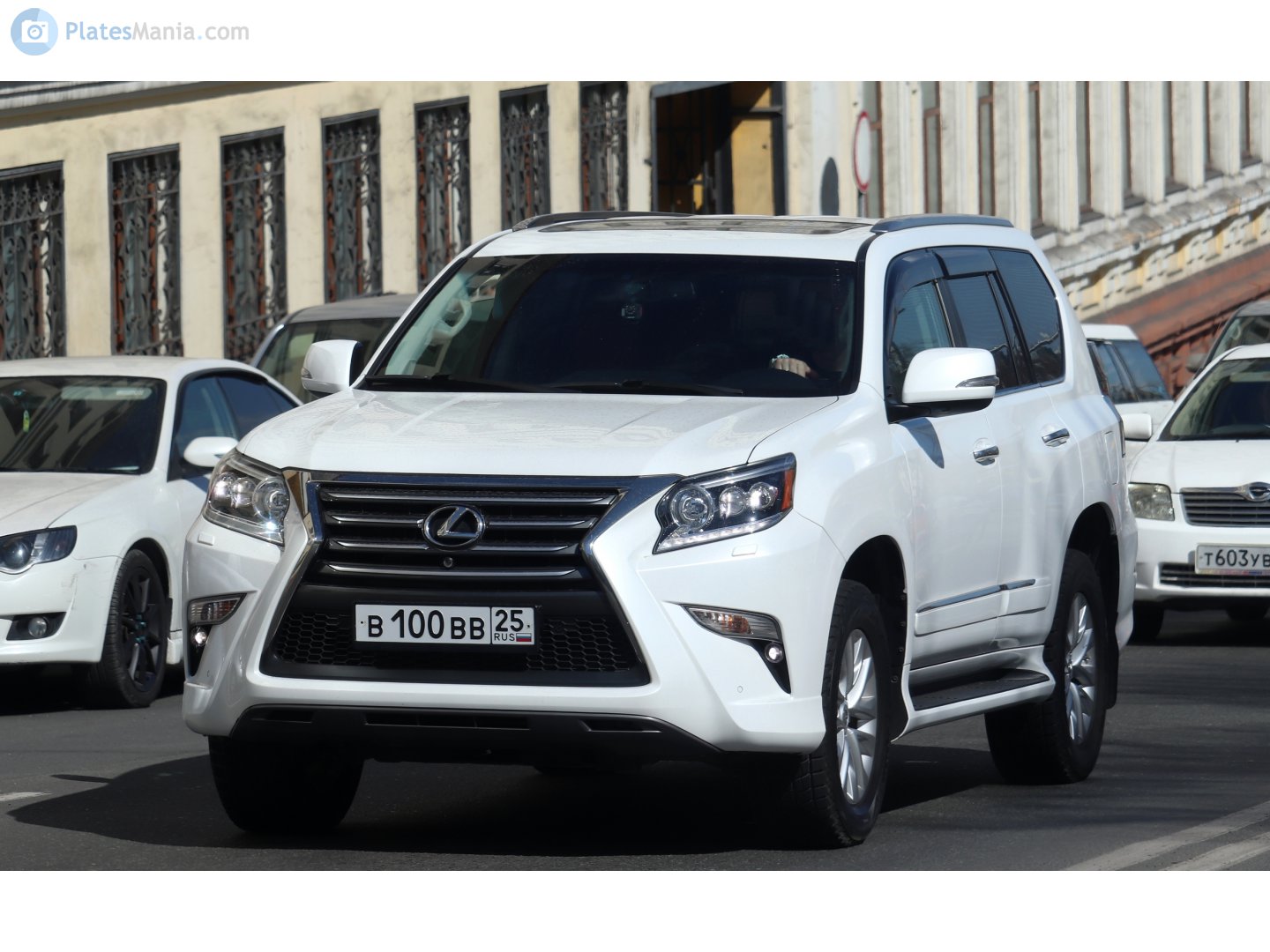 в 100 вв 25, Lexus GX 2nd gen (J150), facelift, 2013–2023