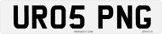 License plate of the United Kingdom, 2001 year system