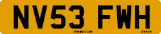 License plate of the United Kingdom, 2001 year system