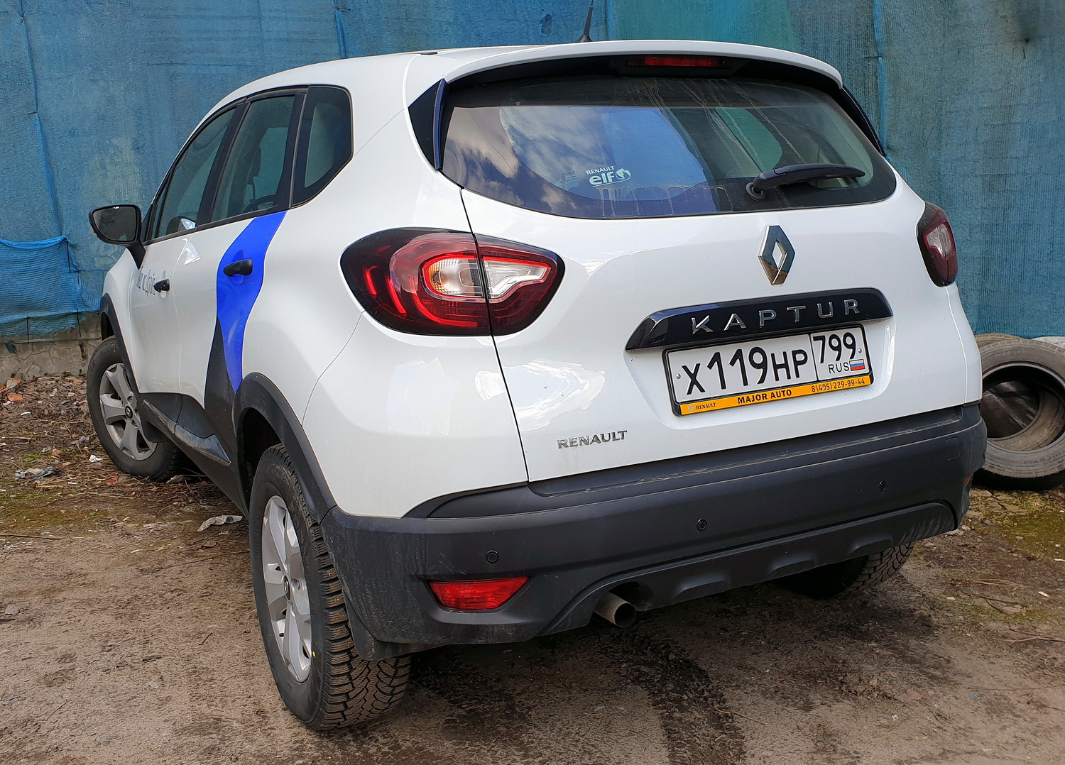 х 119 нр 799, Renault Kaptur 1st gen (HHA), 2016–2022