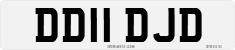 License plate of the United Kingdom, 2001 year system
