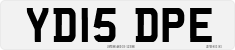 License plate of the United Kingdom, 2001 year system