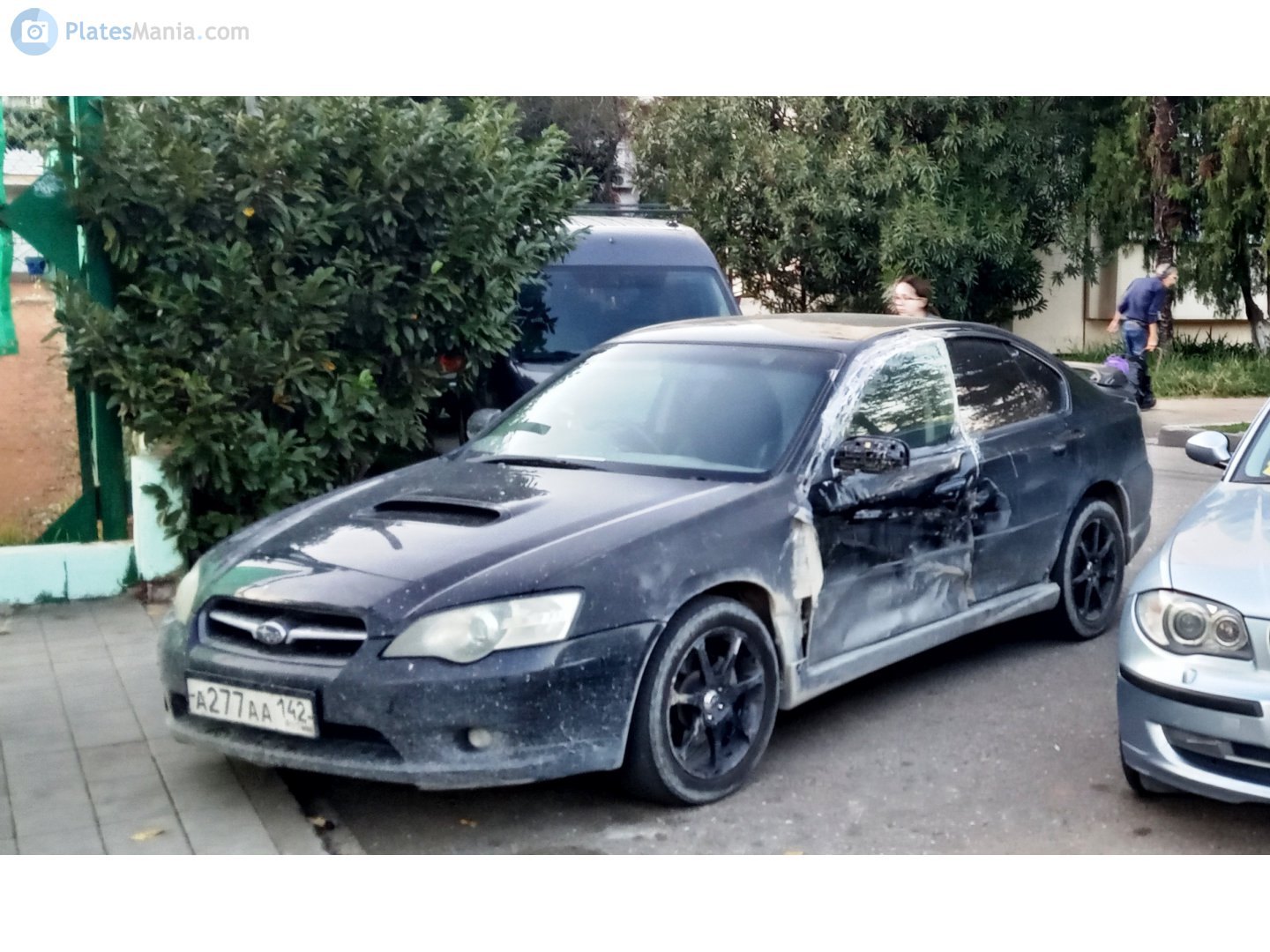 а 277 аа 142, Subaru Legacy 4th gen Sedan (B4) (BL), 2003–2009