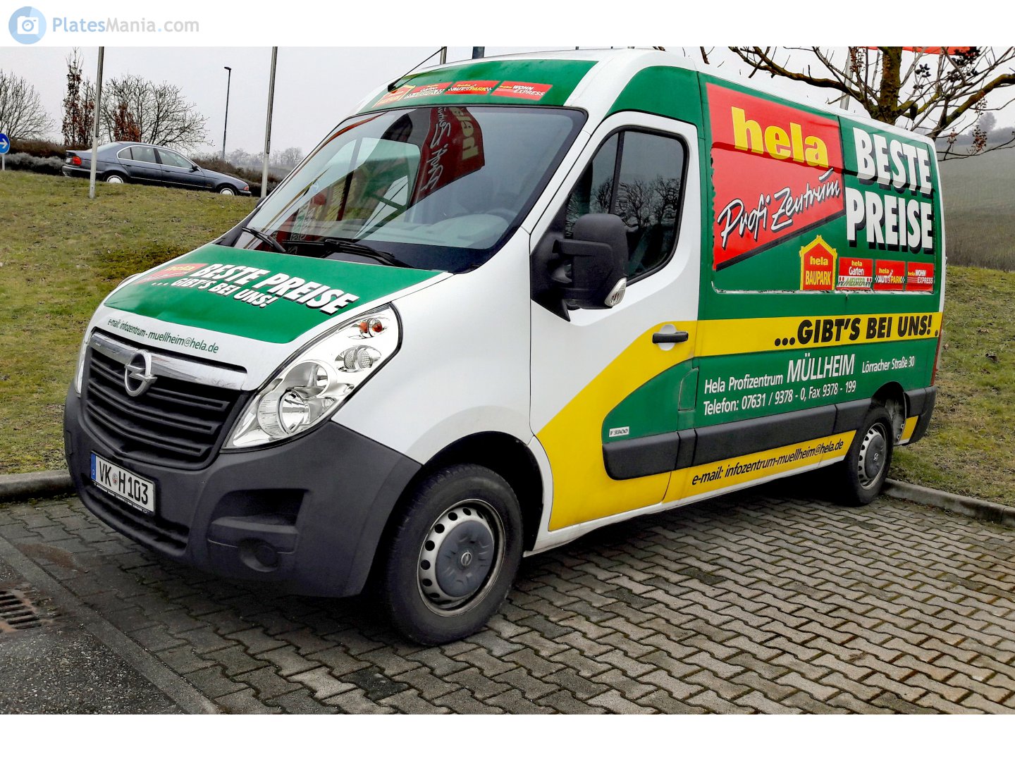 VK H 103, Opel Movano 2nd gen Van (B; X62), 2010–2021