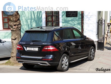 2222 AA-1, Mercedes-Benz M-Klasse