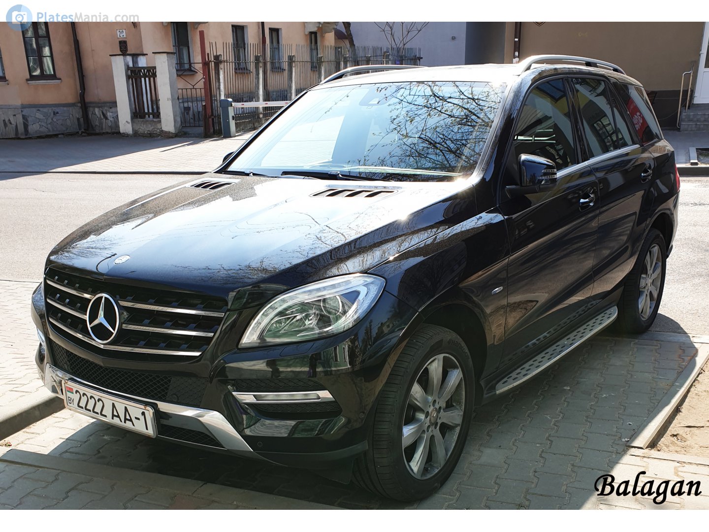 2222 AA-1, Mercedes-Benz M-Klasse 3rd gen (W166), 2011–2015