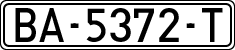 License plates of Spain, 1971 year series