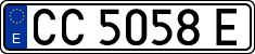 License plates of Spain, 1971 year series