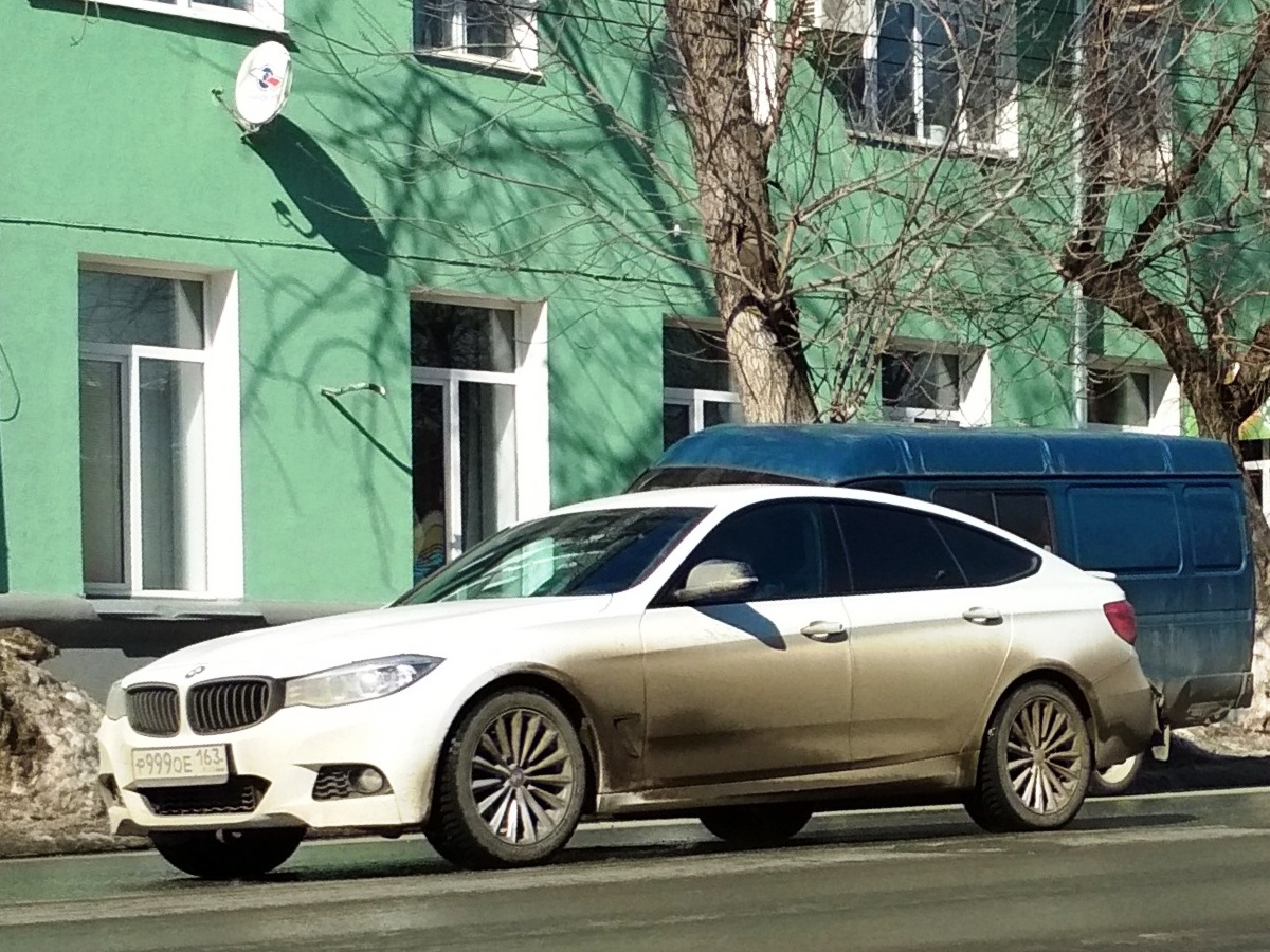 р 999 ое 163, BMW 3 Series 6th gen Gran Turismo (F34), 2013–2019