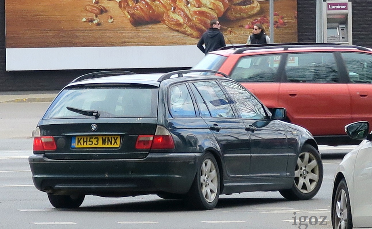 KH53WNX, BMW 3 Series 4th gen Touring (E46), 1999–2005