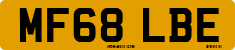 License plate of the United Kingdom, 2001 year system
