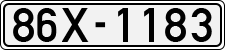 License plate of Vietnam, Cars