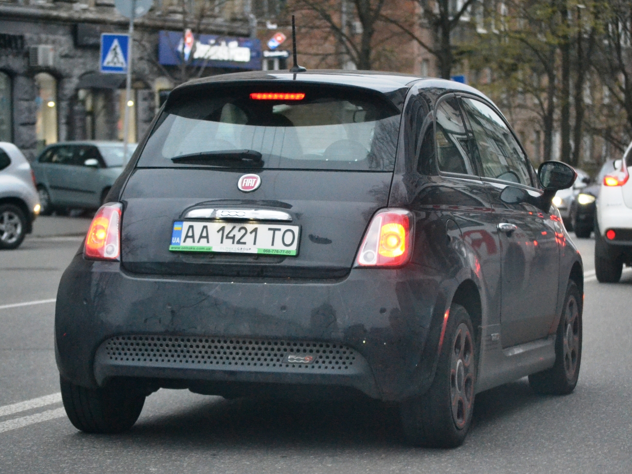 AA 1421 TO, FIAT 500 2nd gen e Hatch (312/FF; NA-market), 2013–2019