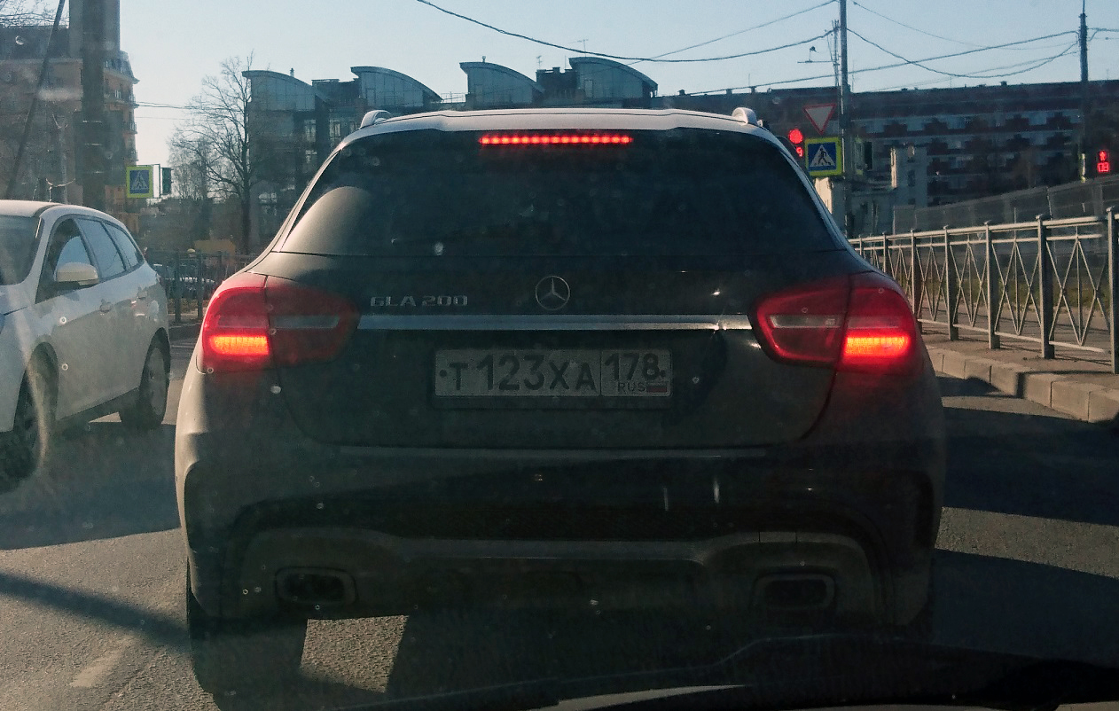 т 123 ха 178, Mercedes-Benz GLA-Klasse 1st gen (X156), 2013–2019