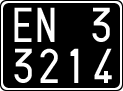 License plate of Italy, Cars (1927 year series)