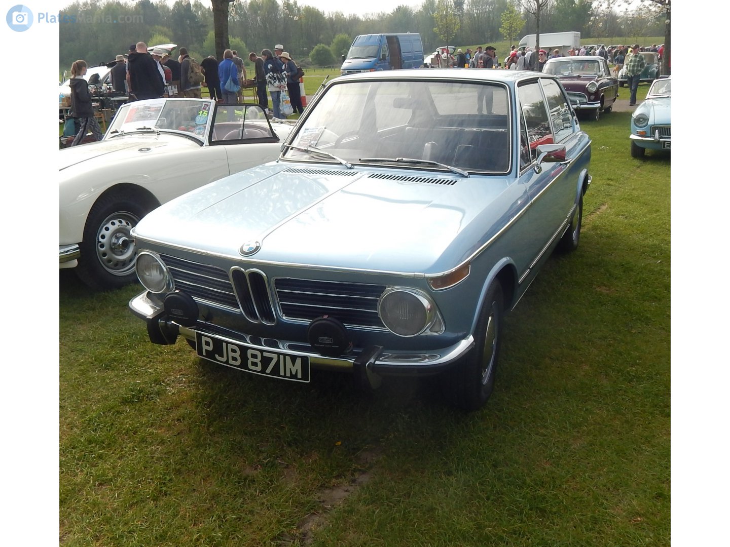 PJB871M, BMW 02 Series 1600/1800/2000 2-door Touring (E6), 1971–1973