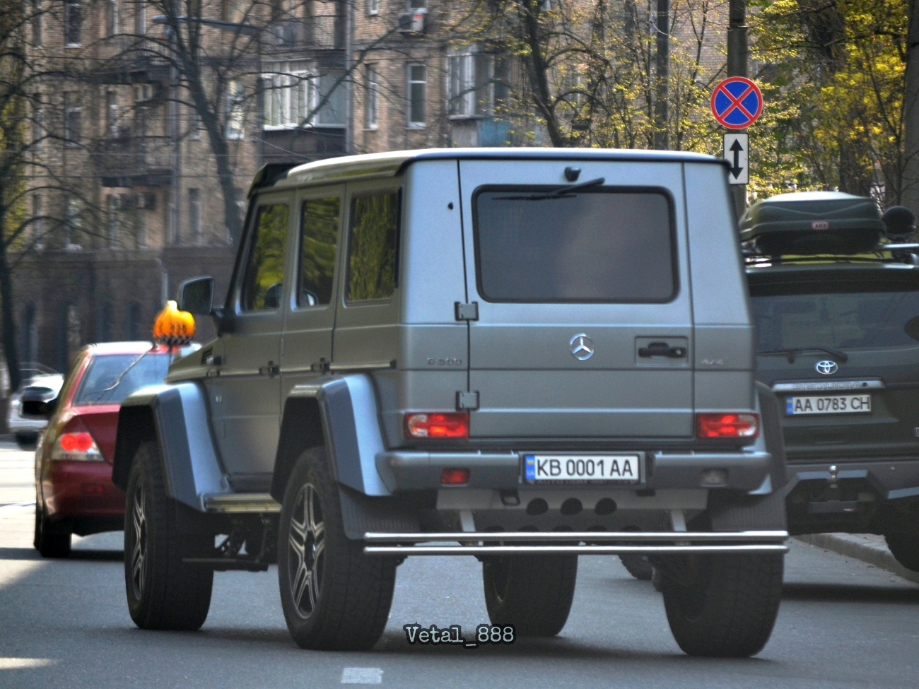 KB 0001 AA, Mercedes-Benz G-Klasse 1st gen 4×4² (W463), 2015–2017