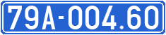 License plate of Vietnam, Government and public administrations