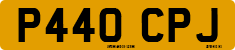 License plate of the United Kingdom, 1983 year system