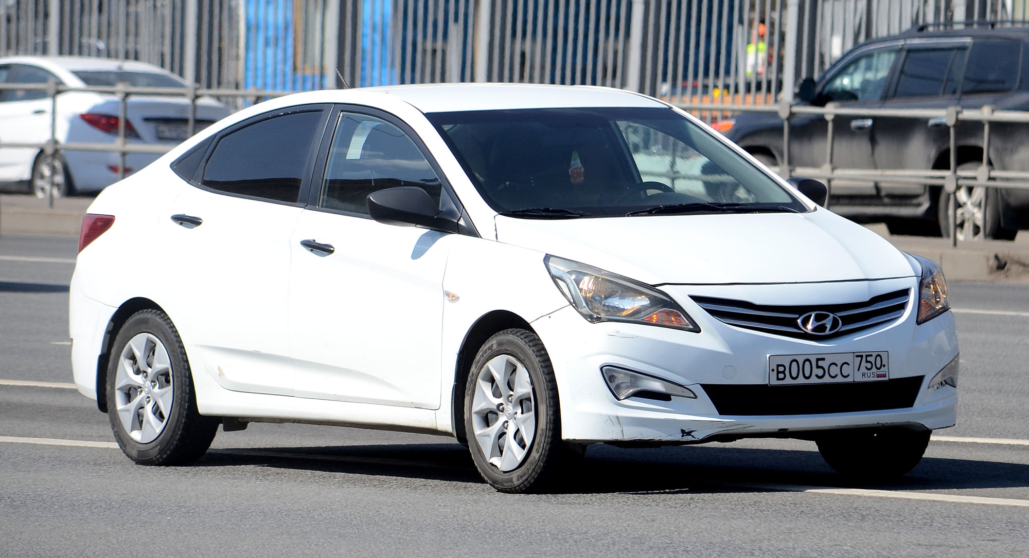 в 005 сс 750, Hyundai Solaris 1st gen Sedan (RB), facelift, 2014–2017