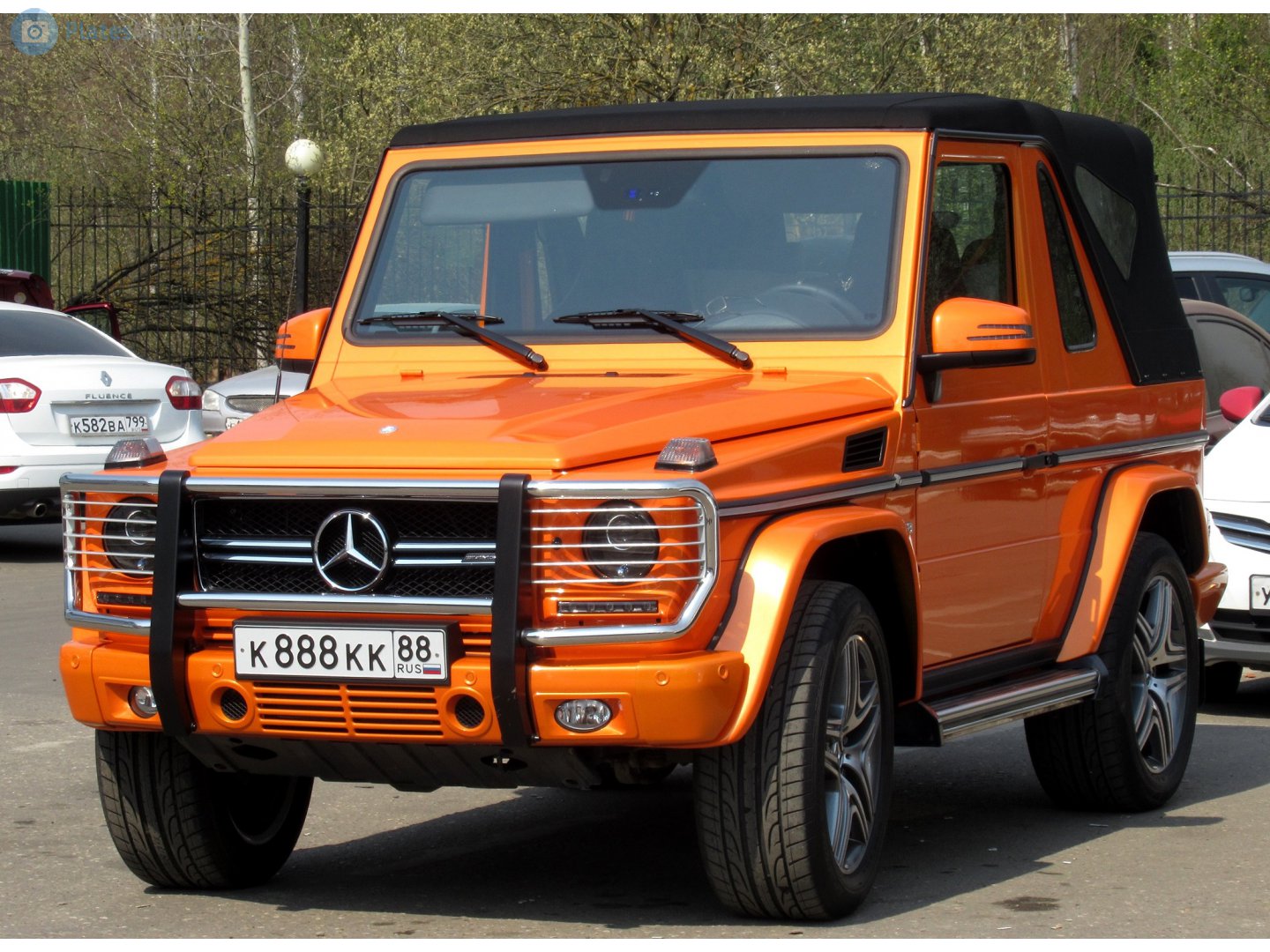 к 888 кк 88, Mercedes-Benz G-Klasse 1st gen Cabrio (W463), 1996–2008