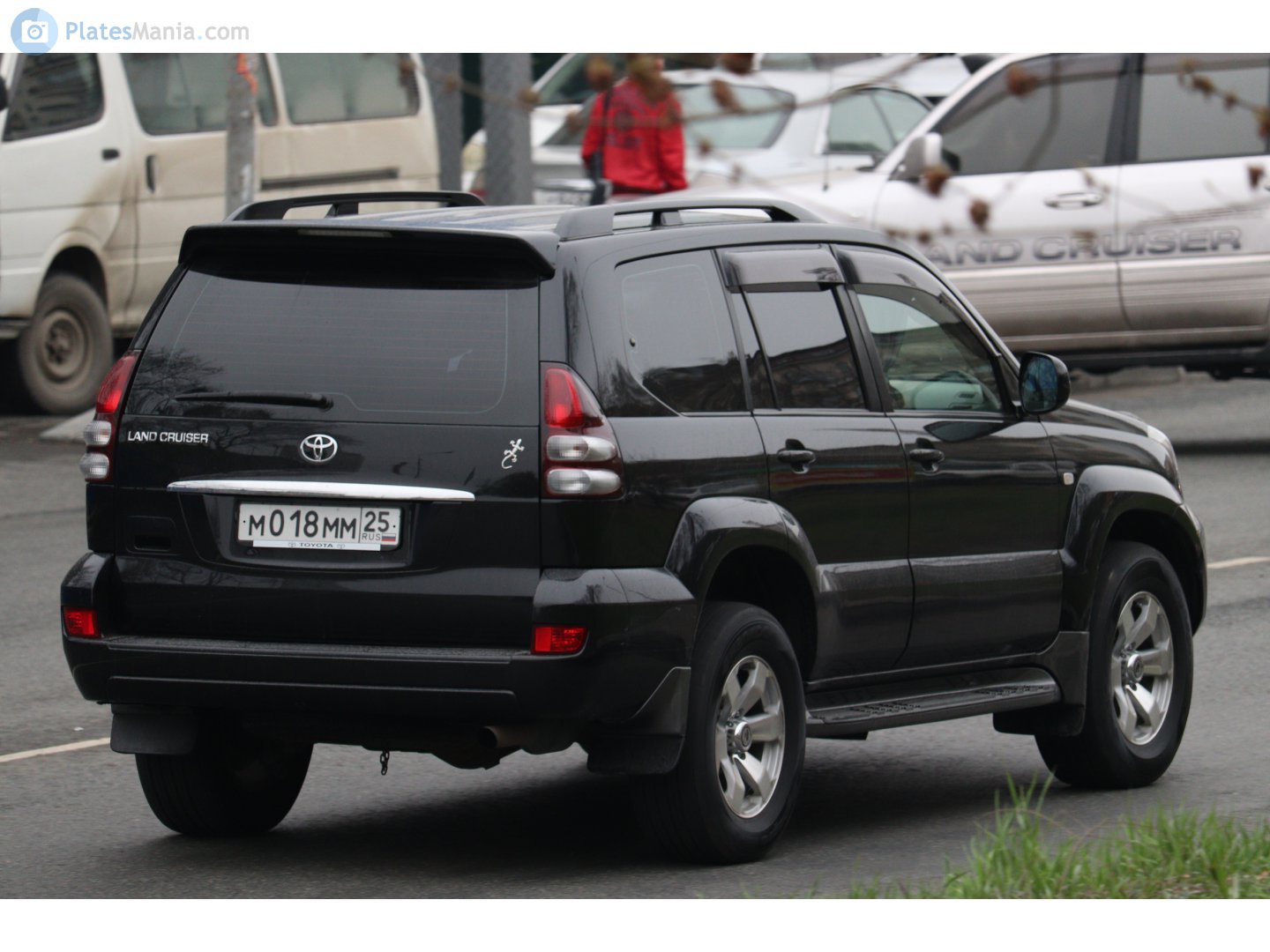 м 018 мм 25, Toyota Land Cruiser Prado 3rd gen 5-door SUV (J120), 2002–2009