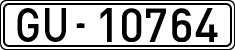 License plates of Spain, 1900 year series