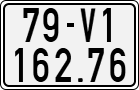 License plate of Vietnam, Motorcycles