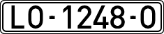License plates of Spain, 1971 year series