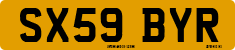License plate of the United Kingdom, 2001 year system