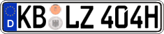 German license plate, Plates for oldtimers (type 