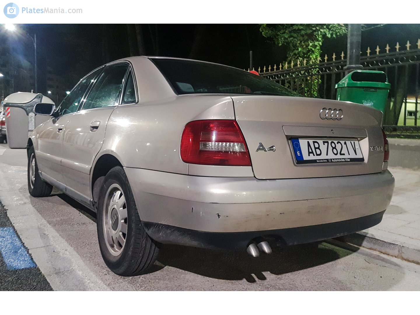 AB 7821 V, Audi A4 1st gen Sedan (B5/8D2), 1994–2000