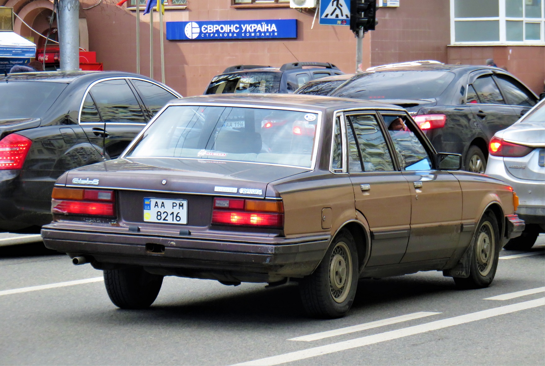 AA 8216 PM, Toyota Cressida 2nd gen (X60) Sedan, 1980–1984