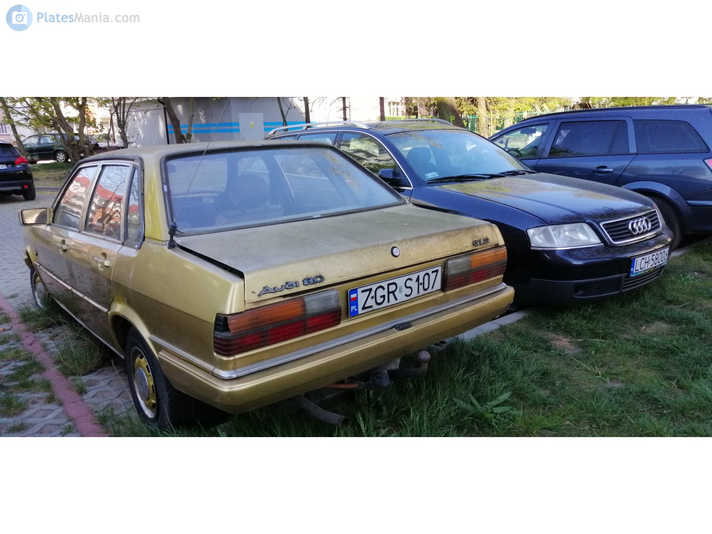 ZGR S107, Audi 80 2nd gen 4-door Sedan (B2/81/85), 1978–1986