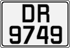 License plate of Norway, Trailers, motorcycles, special vehicles
