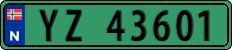 License plate of Norway, Commercial vehicles