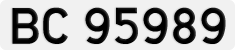 License plate of Norway, Cars