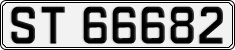 License plate of Norway, Cars