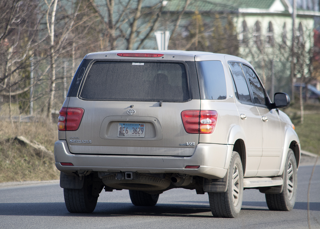 AE6 3629, Toyota Sequoia 1st gen (XK30/XK40), 2000–2007
