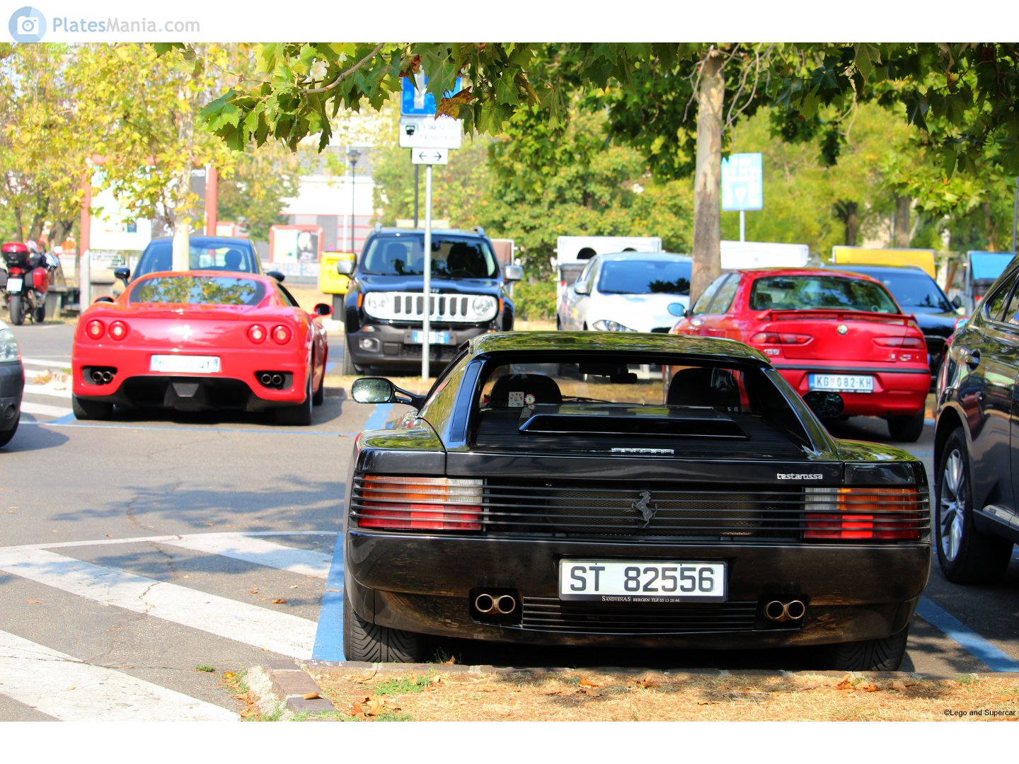 ST 82556, Ferrari Testarossa 1st gen (F110), 1984–1991
