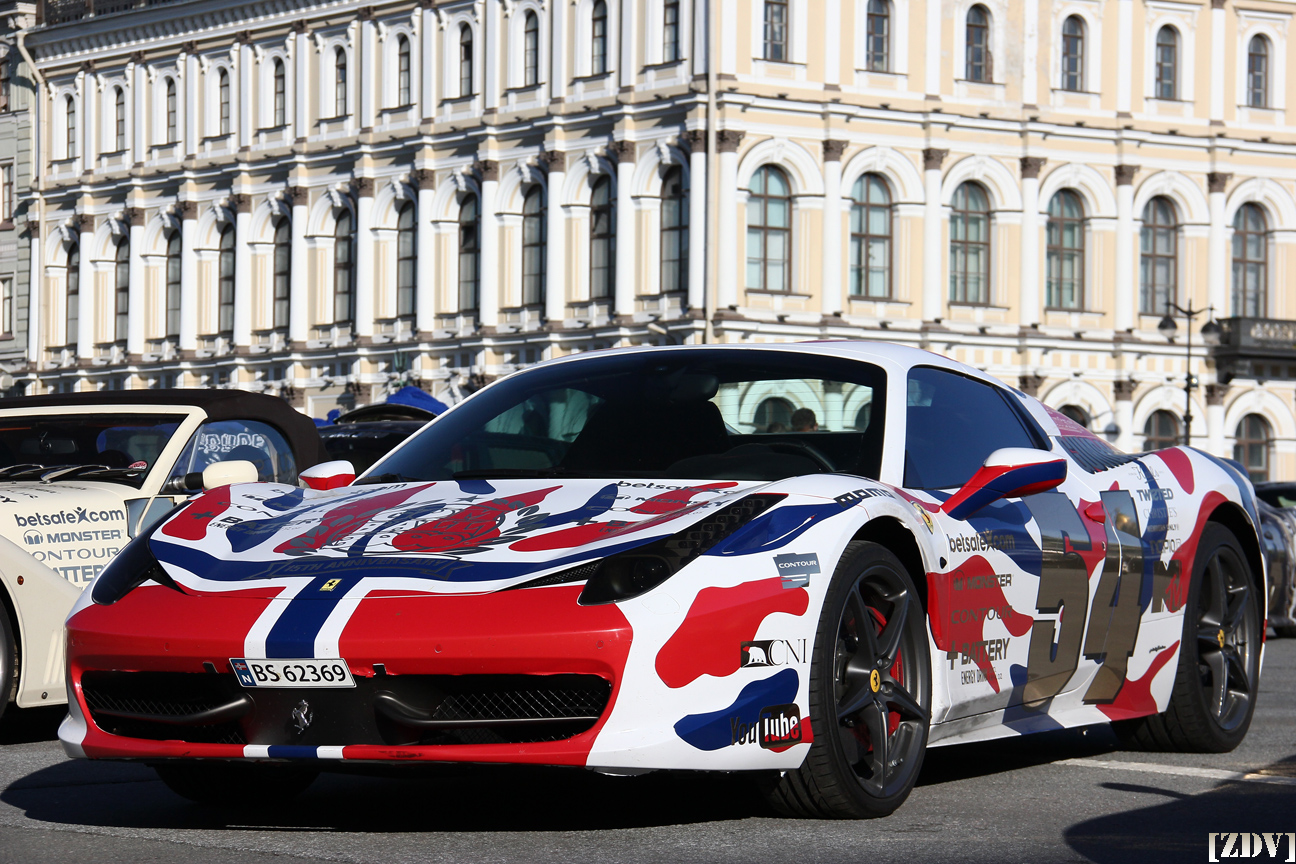 BS 62369, Ferrari 458 1st gen Spider (F142), 2011–2015