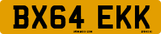 License plate of the United Kingdom, 2001 year system