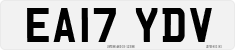 License plate of the United Kingdom, 2001 year system