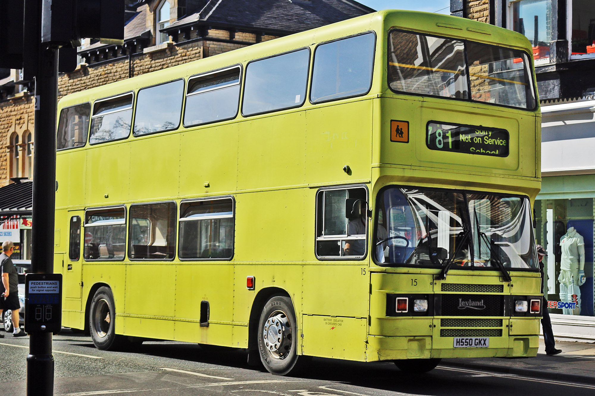 H550GKX, Leyland Olympian 