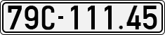 License plate of Vietnam, Cars